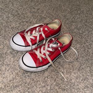 Size 13 red converse